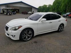 Vehiculos salvage en venta de Copart East Granby, CT: 2013 Infiniti M37