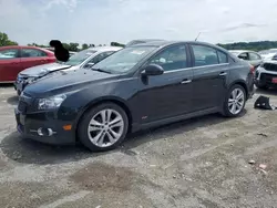 Salvage cars for sale at Cahokia Heights, IL auction: 2014 Chevrolet Cruze LTZ