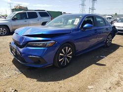 Salvage cars for sale at Elgin, IL auction: 2022 Honda Civic EX