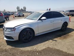 Salvage cars for sale from Copart San Diego, CA: 2012 Audi A4 Premium Plus