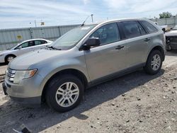 Salvage cars for sale at Dyer, IN auction: 2008 Ford Edge SE
