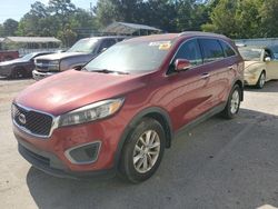 Vehiculos salvage en venta de Copart Savannah, GA: 2016 KIA Sorento LX