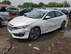 Salvage cars for sale from Copart Columbus, OH: 2017 Honda Civic EXL