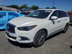 Salvage cars for sale from Copart Sacramento, CA: 2017 Infiniti QX60