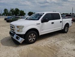Salvage cars for sale from Copart New Braunfels, TX: 2015 Ford F150 Supercrew