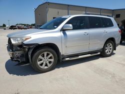 Vehiculos salvage en venta de Copart Wilmer, TX: 2012 Toyota Highlander Base