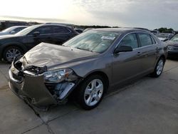 Salvage cars for sale from Copart Grand Prairie, TX: 2011 Chevrolet Malibu LS