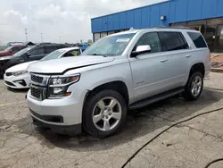 Salvage cars for sale at Woodhaven, MI auction: 2017 Chevrolet Tahoe K1500 LS