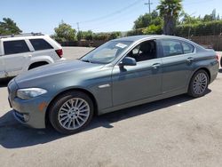 Salvage cars for sale at San Martin, CA auction: 2013 BMW 535 I