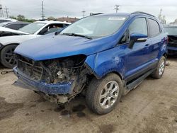 Salvage cars for sale at Chicago Heights, IL auction: 2018 Ford Ecosport SE