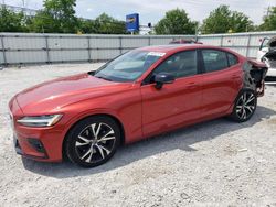 Salvage cars for sale at auction: 2019 Volvo S60 T6 R-Design