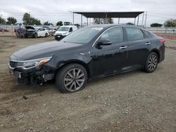 Salvage cars for sale from Copart San Diego, CA: 2019 KIA Optima LX