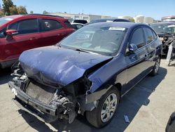 Salvage cars for sale at Martinez, CA auction: 2010 Hyundai Elantra Blue