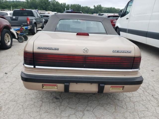 1988 Chrysler Lebaron