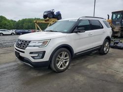 Salvage cars for sale from Copart Windsor, NJ: 2017 Ford Explorer XLT