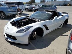 Salvage cars for sale from Copart Martinez, CA: 2016 Chevrolet Corvette Z06 1LZ