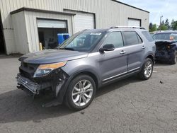 Ford Explorer salvage cars for sale: 2013 Ford Explorer XLT