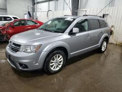 Salvage cars for sale from Copart Ham Lake, MN: 2016 Dodge Journey SXT