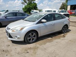 Salvage cars for sale at Woodhaven, MI auction: 2014 Ford Focus SE