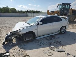Salvage cars for sale at Franklin, WI auction: 2011 Mitsubishi Lancer GTS