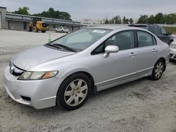 Salvage cars for sale from Copart Spartanburg, SC: 2009 Honda Civic LX