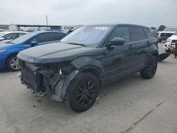 Salvage cars for sale at Grand Prairie, TX auction: 2018 Land Rover Range Rover Evoque SE