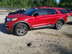 Salvage cars for sale at Waldorf, MD auction: 2022 Ford Explorer XLT