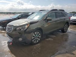 Salvage cars for sale from Copart Grand Prairie, TX: 2015 Subaru Outback 2.5I Limited