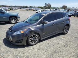 Salvage cars for sale at Antelope, CA auction: 2017 Ford C-MAX Titanium