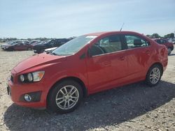 Chevrolet salvage cars for sale: 2012 Chevrolet Sonic LT