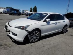 Salvage cars for sale at auction: 2015 Honda Accord Sport