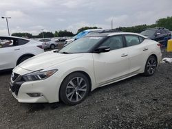 Salvage cars for sale from Copart East Granby, CT: 2017 Nissan Maxima 3.5S