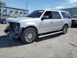 Salvage cars for sale at Albuquerque, NM auction: 2015 Lincoln Navigator L