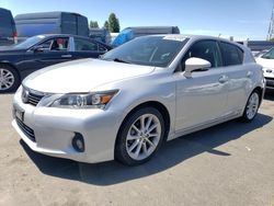Salvage cars for sale from Copart Hayward, CA: 2012 Lexus CT 200