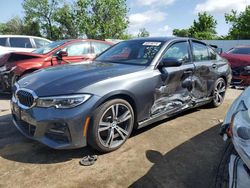 BMW 330xi salvage cars for sale: 2020 BMW 330XI
