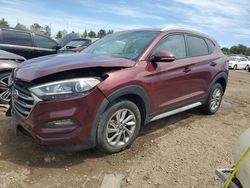 Salvage cars for sale at Elgin, IL auction: 2017 Hyundai Tucson Limited