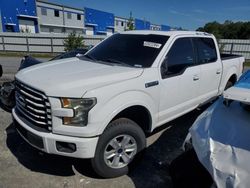 Salvage cars for sale at Jacksonville, FL auction: 2016 Ford F150 Supercrew