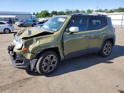 Jeep salvage cars for sale: 2015 Jeep Renegade Limited