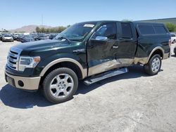 Salvage trucks for sale at Las Vegas, NV auction: 2013 Ford F150 Super Cab