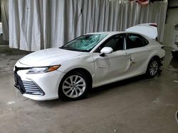 Salvage cars for sale at Albany, NY auction: 2021 Toyota Camry LE