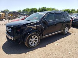 Salvage cars for sale from Copart Chalfont, PA: 2013 Toyota Highlander Base