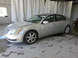 Salvage cars for sale from Copart Albany, NY: 2004 Nissan Maxima SE