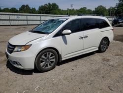 Salvage cars for sale from Copart Shreveport, LA: 2015 Honda Odyssey Touring