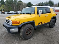 Salvage cars for sale at Mendon, MA auction: 2007 Toyota FJ Cruiser