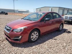 Salvage cars for sale from Copart Phoenix, AZ: 2016 Subaru Impreza