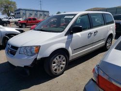 Salvage cars for sale from Copart Albuquerque, NM: 2016 Dodge Grand Caravan SE