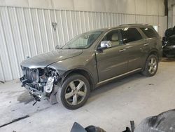 Salvage cars for sale at Franklin, WI auction: 2012 Dodge Durango Citadel
