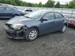 Salvage cars for sale from Copart Grantville, PA: 2014 Toyota Corolla ECO