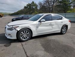 Salvage cars for sale at Brookhaven, NY auction: 2015 Infiniti Q50 Base