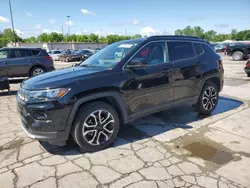 Jeep salvage cars for sale: 2022 Jeep Compass Limited